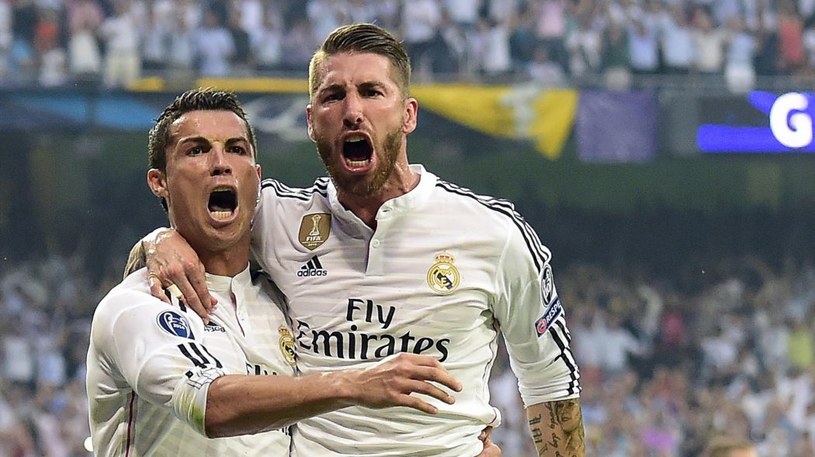 Cristiano Ronaldo (z lewej) i Sergio Ramos /AFP