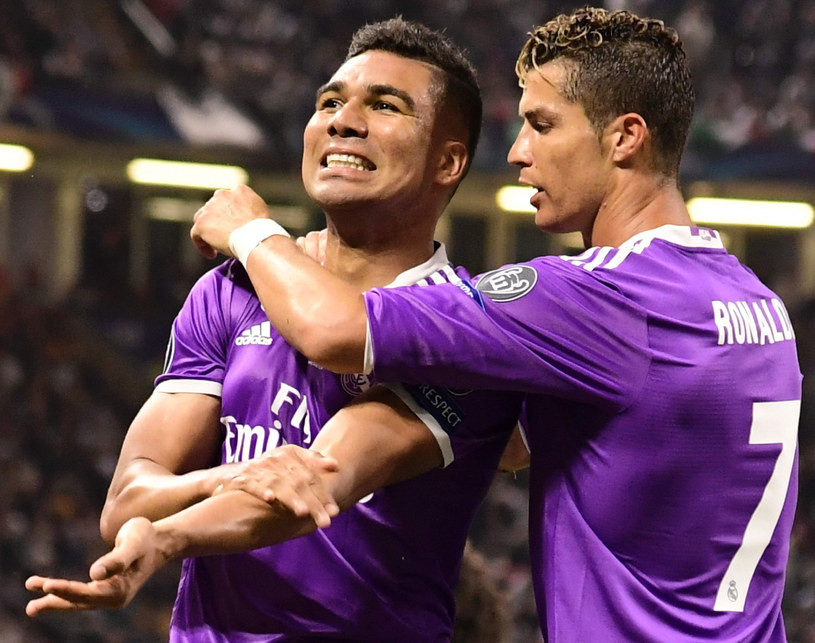 Cristiano Ronaldo (z prawej) i Casemiro zdobyli bramki dla Realu /AFP