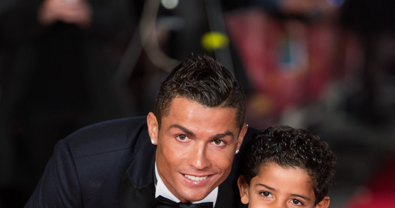 Cristiano Ronaldo z synem /Ian Gavan /Getty Images