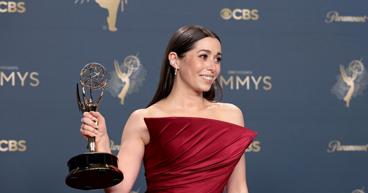 Cristin Milioti z nagrodą Emmy za rolę w "Pingiwnie" /Kevin Mazur / Contributor /Getty Images