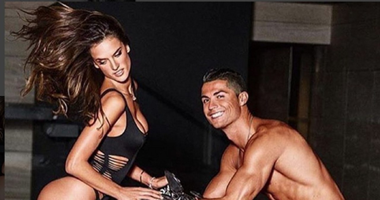 Cristinao Ronaldo i Alessandra Ambrosio /East News