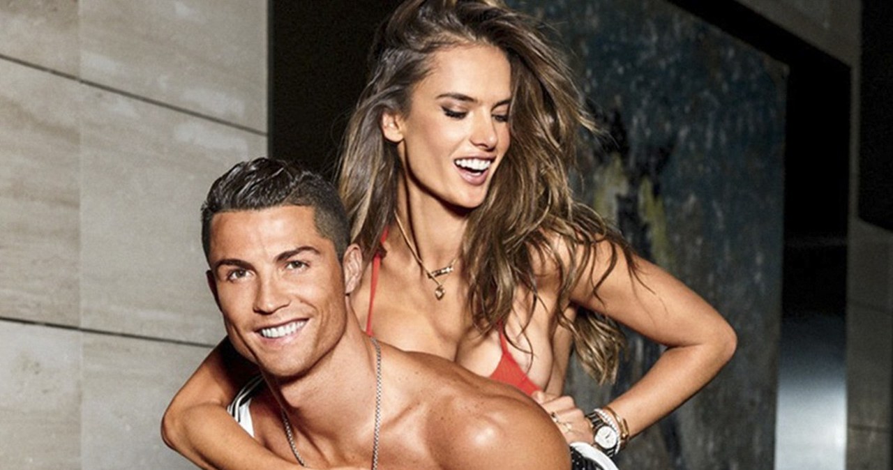 Cristinao Ronaldo i Alessandra Ambrosio /East News