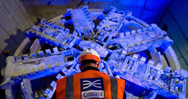 Crossrail - wiercenie tunelu 1000-tonową maszyną /AFP