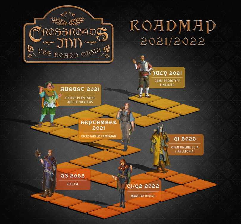 Crossroads Inn: The Board Game /materiały prasowe