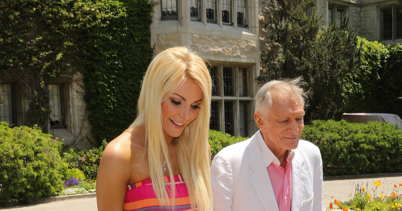 Crystal i Hugh Hefner, 2013 rok /Paul Archuleta /Getty Images