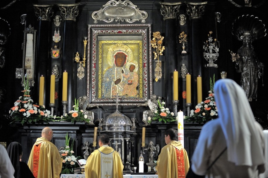 Cudowny Obraz Matki Bożej w Częstochowie /Przemysław Piątkowski /PAP