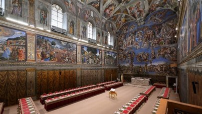 Cum clave, pontifex i kardynałowie nad ziemią. Kaplica Sykstyńska już gotowa