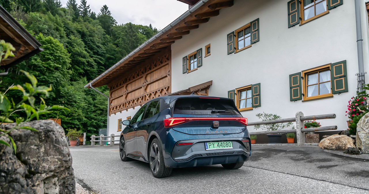 Cupra Born w Garmisch-Partenkirchen Fot. Mariusz Barwiński /materiały prasowe