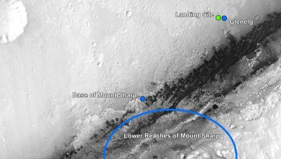 Curiosity rusza do pracy, będzie badał skały