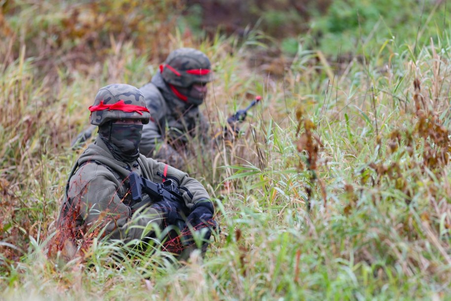 Ćwiczenia Dzielny Bóbr-25 /Lech Muszyński /PAP