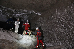 Ćwiczenia GOPR w kopalni Wieliczka