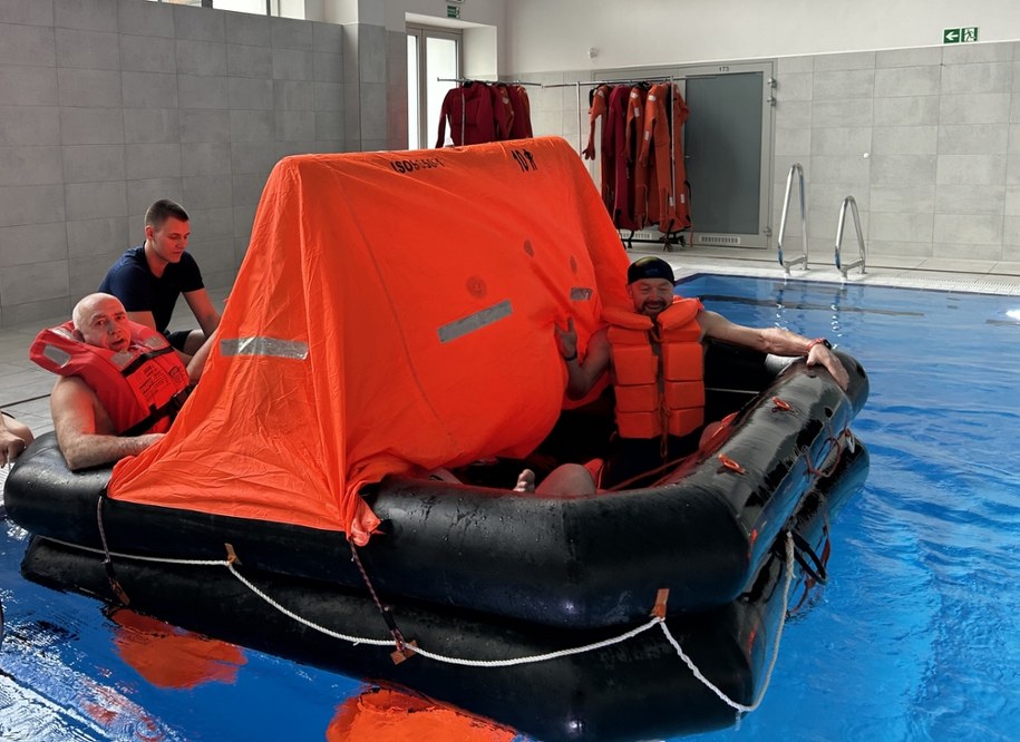 Ćwiczenia na basenie /Stanisław Pawłowski /RMF FM