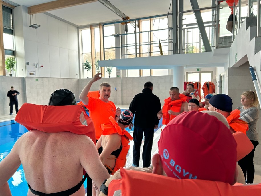 Ćwiczenia na basenie /Stanisław Pawłowski /RMF FM