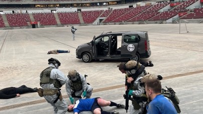 ​Ćwiczenia na PGE Narodowym na wypadek ataku terrorystycznego