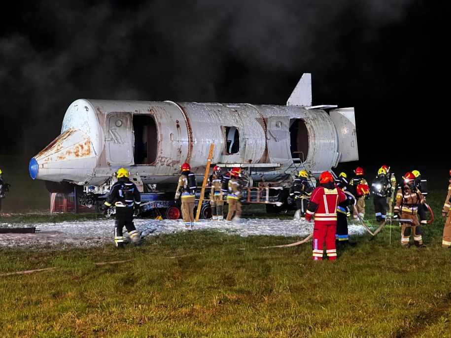 Ćwiczenia odbyły się z inicjatywy Międzynarodowego Portu Lotniczego im. Jana Pawła II Kraków-Balice /Międzynarodowy Port Lotniczy im. Jana Pawła II Kraków-Balice  /