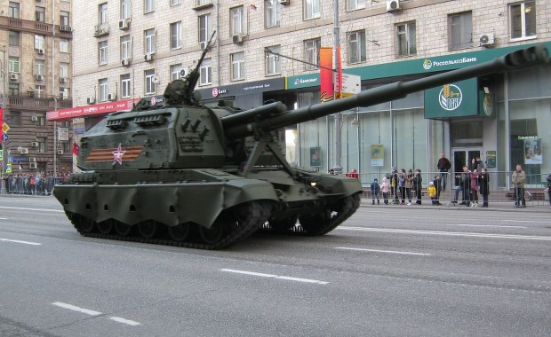 Ćwiczenia przed defiladą w Moskwie. "Czuje się naszą siłę"