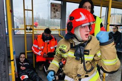 Ćwiczenia ratownicze w Łodzi