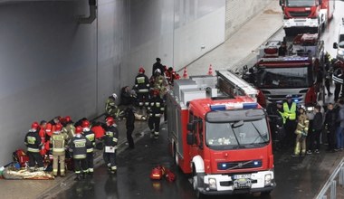 Ćwiczenia strażaków w Białymstoku