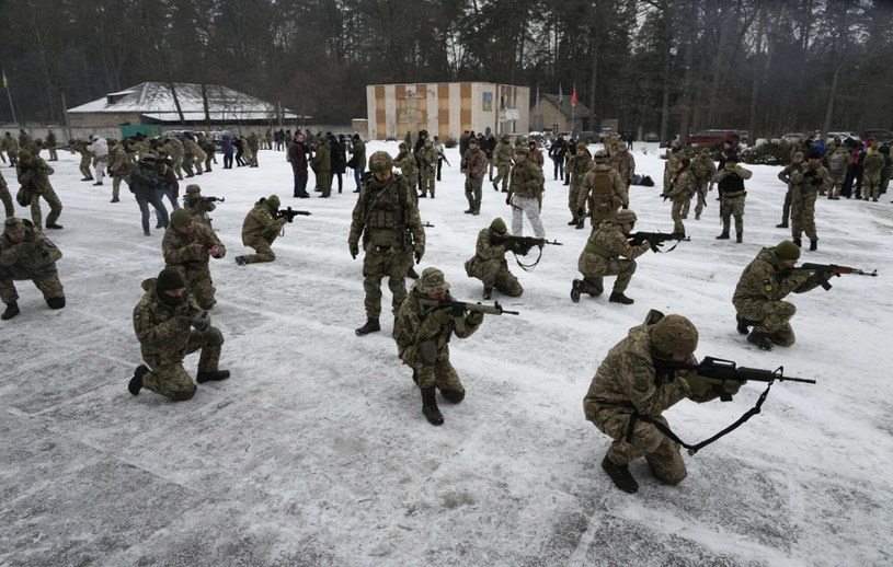 Ćwiczenia ukraińskich wojsk /AP/Associated Press /East News