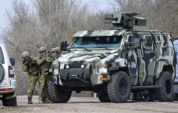 Ćwiczenia ukraińskiej policji i gwardii cywilnej na zdjęciu ilustracyjnym /OLEG PETRASYUK /PAP/EPA