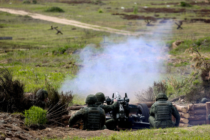 Ćwiczenia wojsk białoruskich w pobliżu Mińska /AA/ABACA /East News