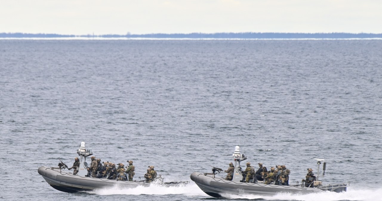 Ćwiczenia wojskowe na Bałtyku