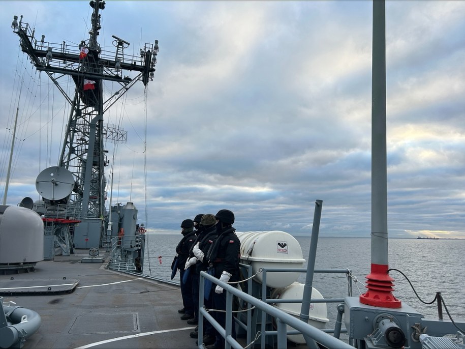 Ćwiczenia wojskowe na Bałtyku /Stanisław Pawłowski /RMF FM