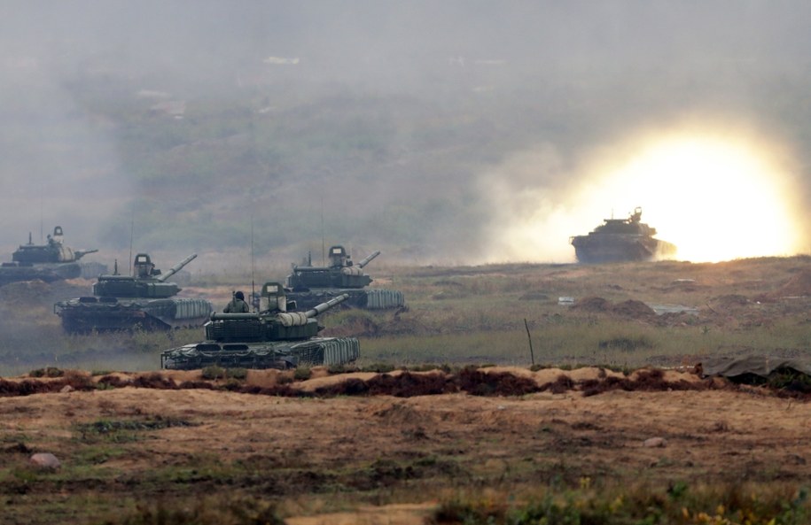 Ćwiczenia Zapad 2017 /Leszek Szymański /PAP