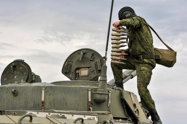 Ćwiczenia zmobilizowanych rosyjskich żołnierzy /ARKADY BUDNITSKY /PAP/EPA