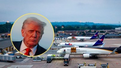 Cyberatak na lotnisku. Pasażerowie usłyszeli obelgi w kierunku Trumpa