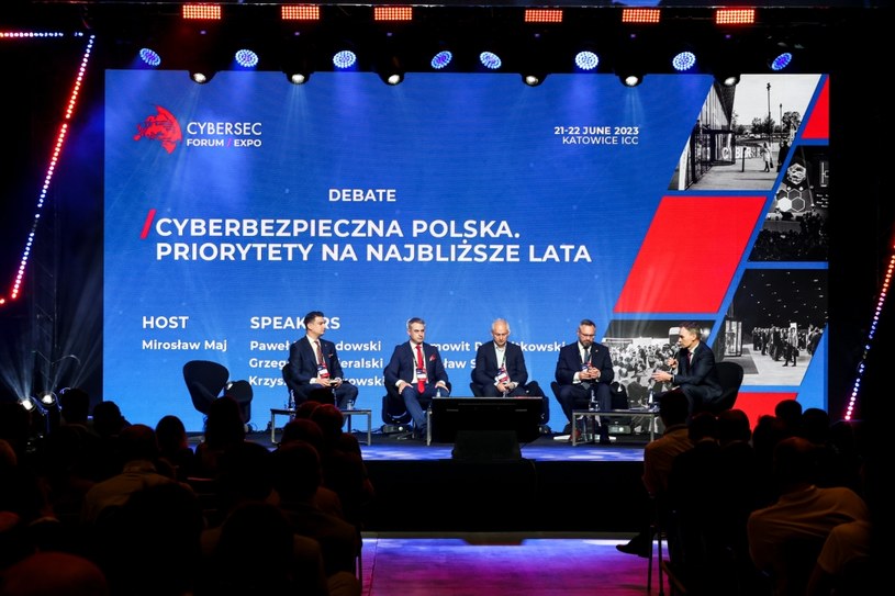 Cyberbezpieczeństwo Polski na CYBERSEC 2023. /Dawid Szafraniak /INTERIA.PL