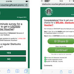 Cyberoszuści wykorzystują wizerunek Starbucksa