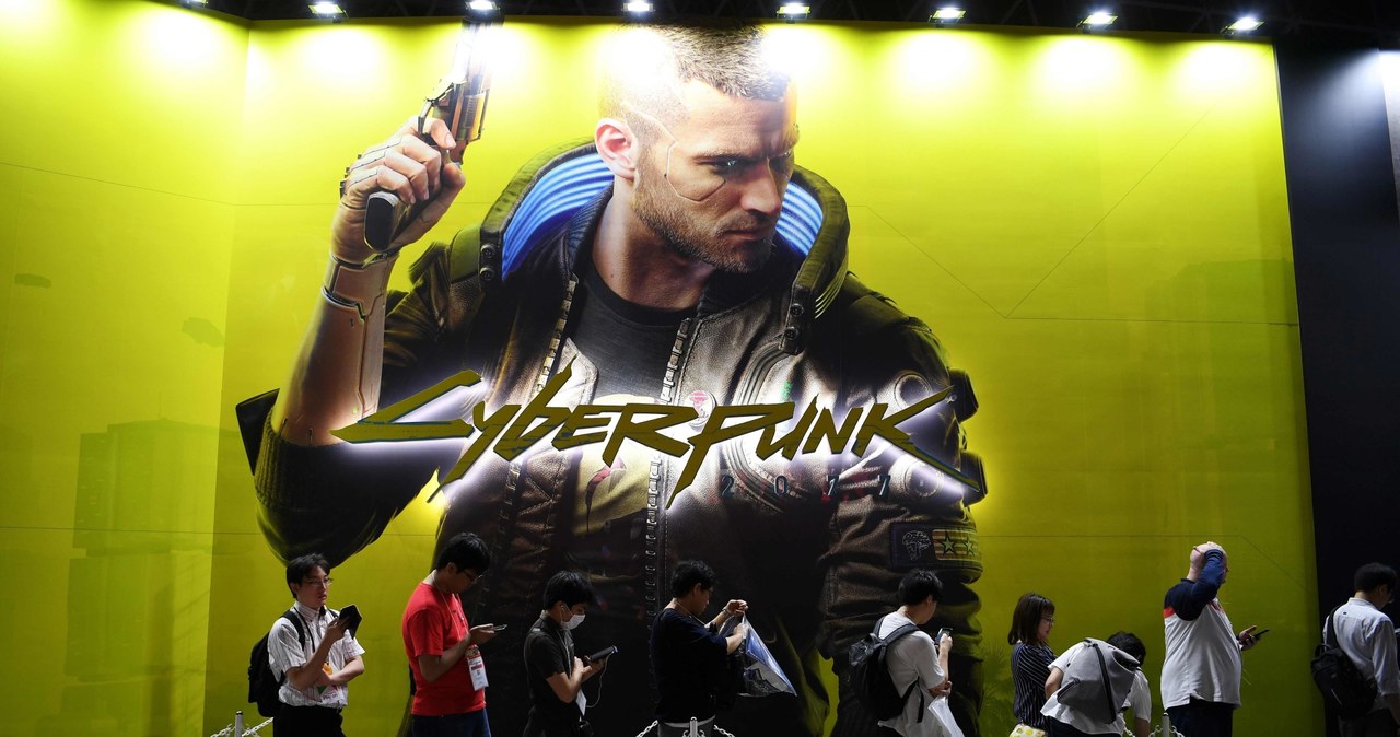 Cyberpunk 2077 na TGS 2019 /AFP