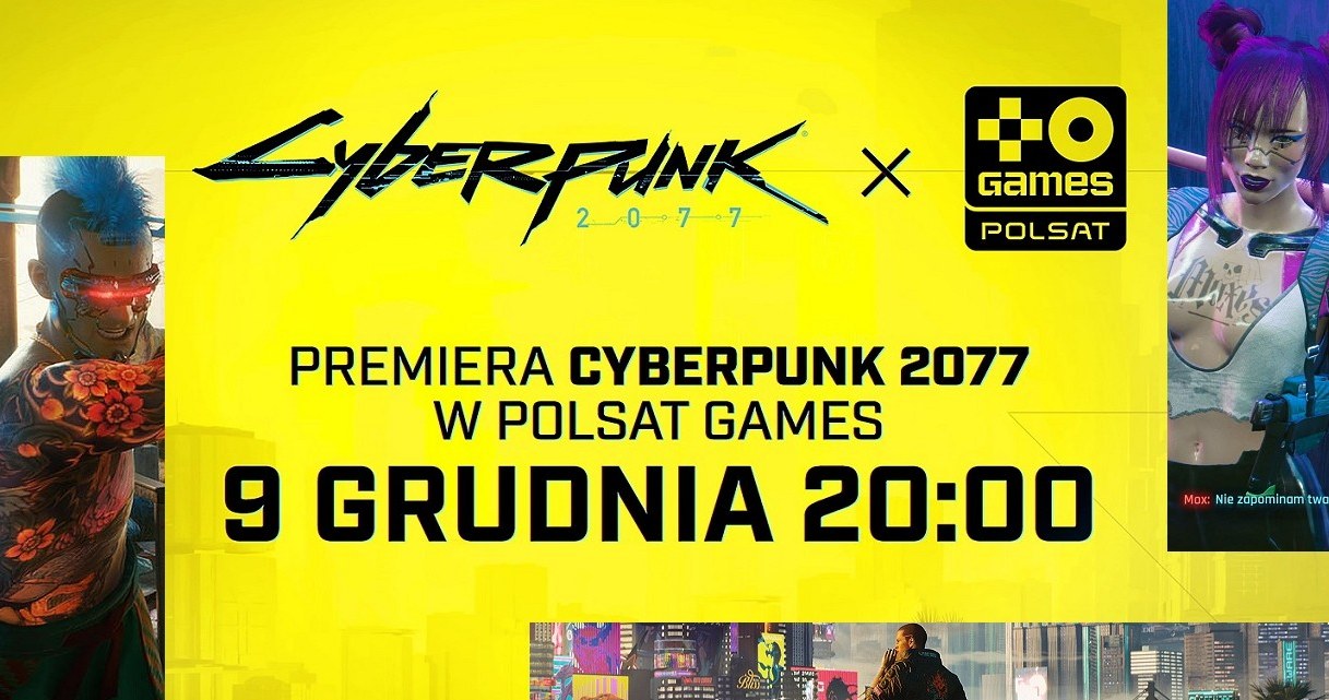 Cyberpunk 2077: Polsat Games zaprasza na premierowy pokaz z Krzysztofem Ibiszem /Geekweek
