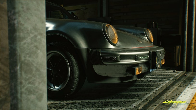Porsche 911 w Cyberpunk 2077, bo Keanu Reeves nie może