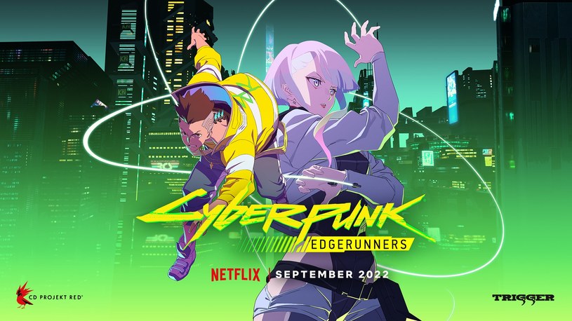 Cyberpunk: Edgerunners zaliczy swój debiut w serwisie Netflix /materiały prasowe