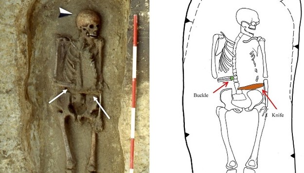 "Cyborg" z VI wieku. Znaleziono szkielet mężczyzny z nożem zamiast ręki /Journal of Anthropological Sciences /Materiały prasowe