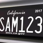 Cyfrowe tablice rejestracyjne testowane w Kalifornii