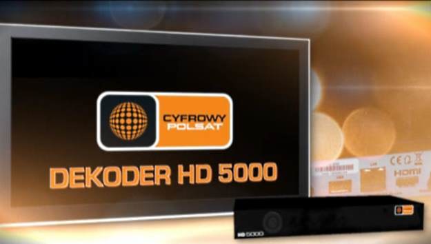 Cyfrowy Polsat - dekoder HD 5000 /materiały prasowe