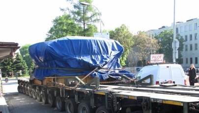 Cyklotron Proteus przyjechał do Krakowa z Belgii