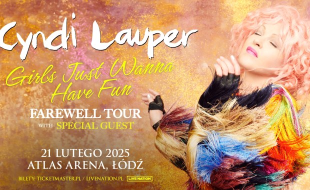 Cyndi Lauper już za miesiąc w Łodzi!