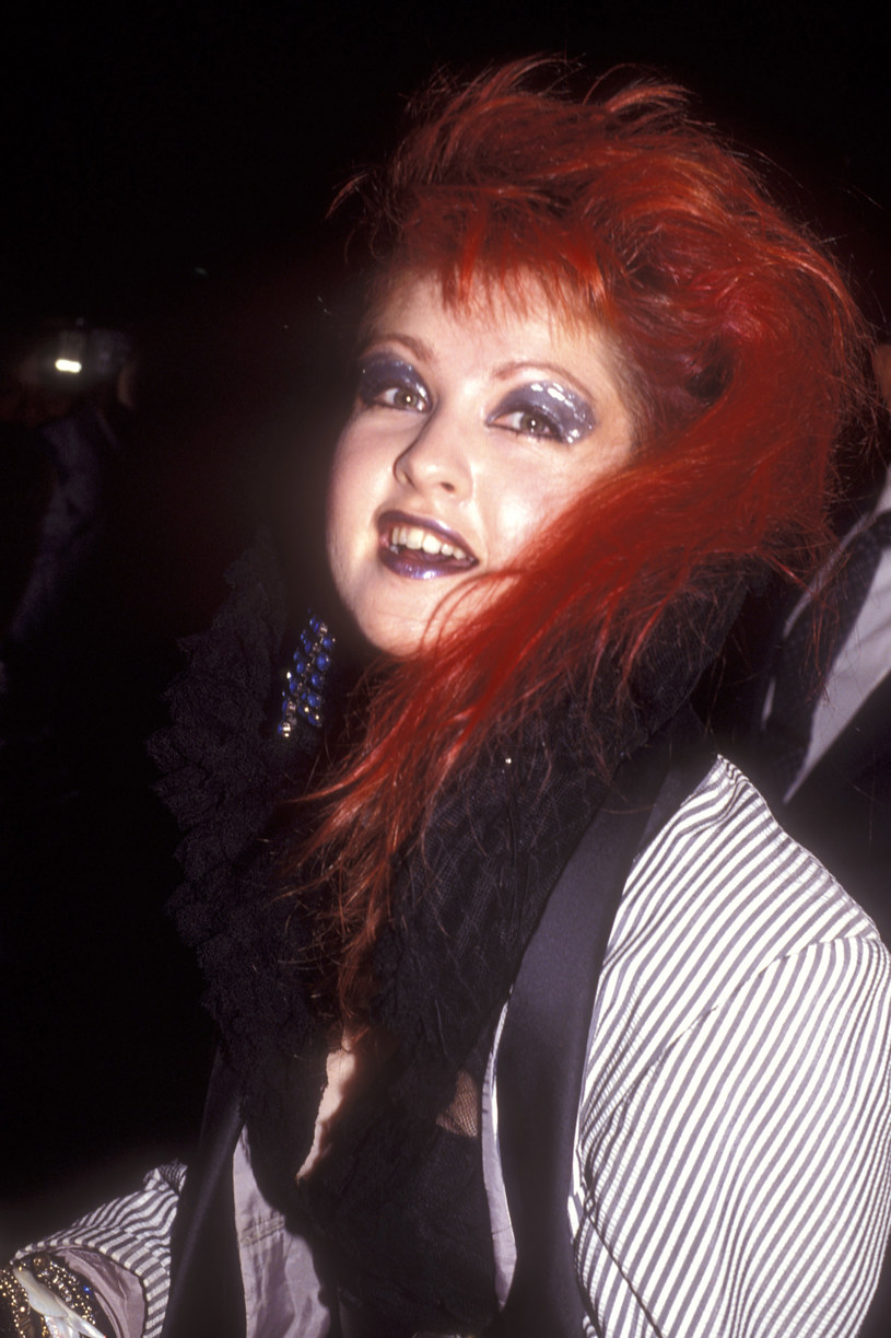 Cyndi Lauper, lata 80. /Barry King /Getty Images