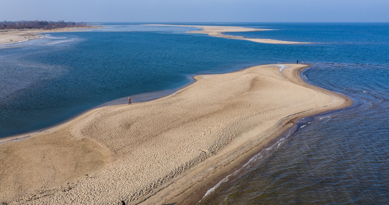 Cypel Mikoszewski to najmłodsza plaża nad Bałtykiem. Jak dotrzeć do tego miejsca? /East News