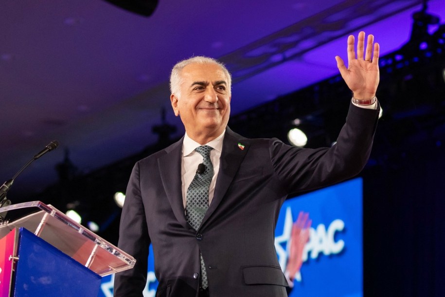 Cyrus Reza Pahlawi na konferencji CPAC /LEANDRO LOZADA/AFP /East News