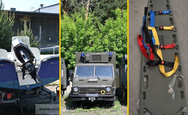Cysterna, autobus i... 600 par slipów. Wojsko czyści magazyny i wyprzedaje sprzęt