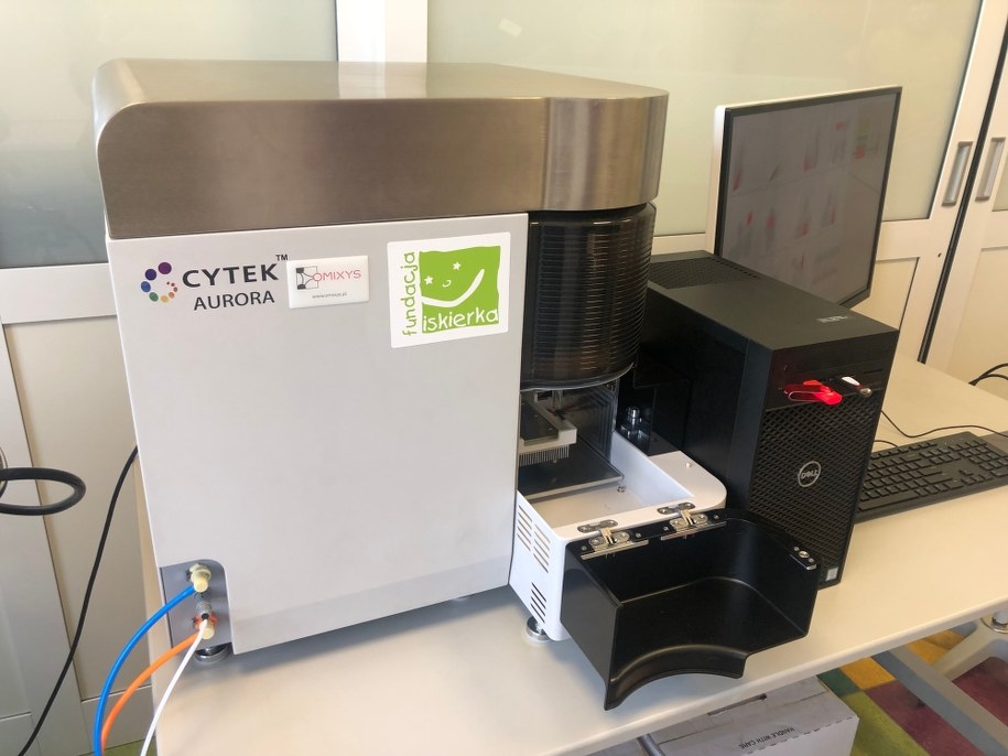 Cytometr spektralny /Anna Kropaczek /RMF FM - reporter