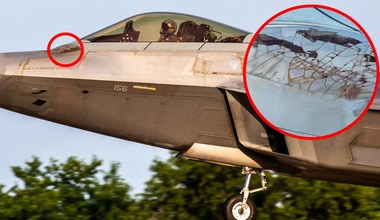 "Czapka niewidka" F-22 Raptor ujawniona. Wygląda jak korozja