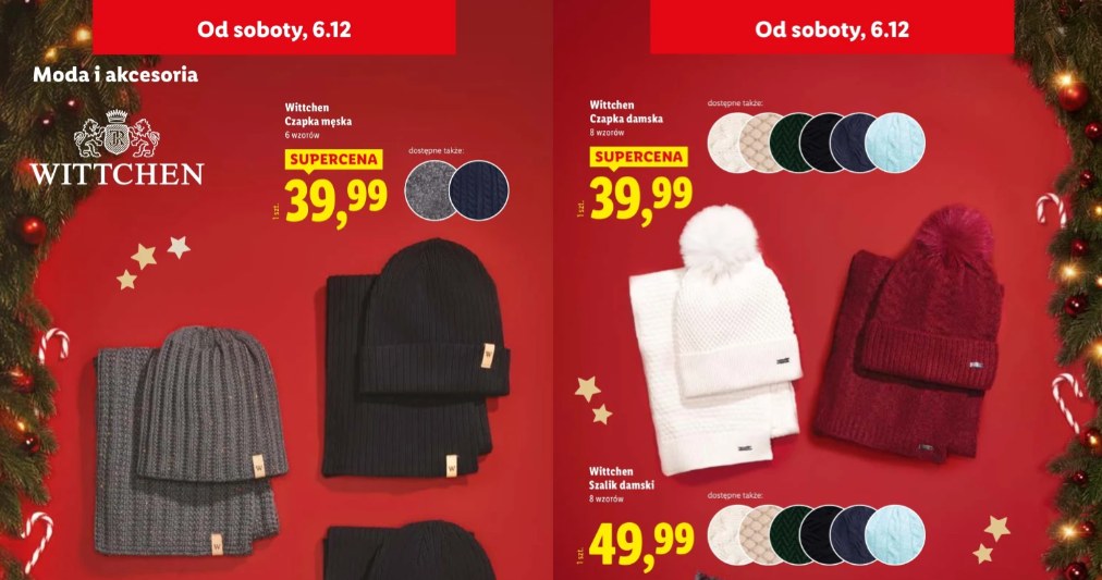 Czapki, szaliki i chusty Wittchen w Lidlu /Lidl /INTERIA.PL