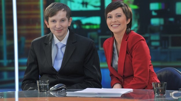 Czarek Gasior i Marta Kielczyk / fot. I.Sobieszczuk /TVP