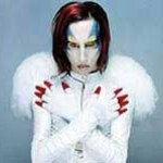 Czarna choinka Marilyn Mansona